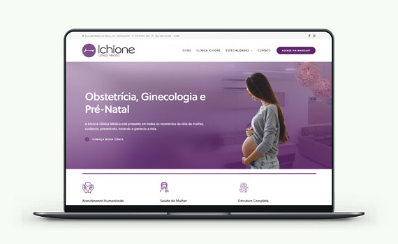 criação de sites para clinica médica ichione sorocaba