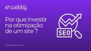 otimização de um site profissional gerenciável