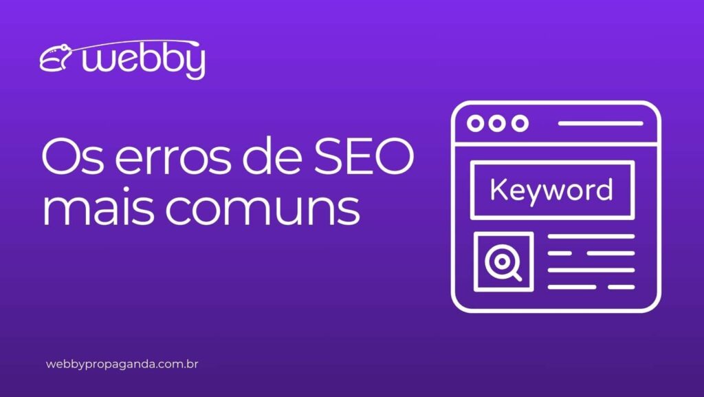 Os erros de SEO mais comuns