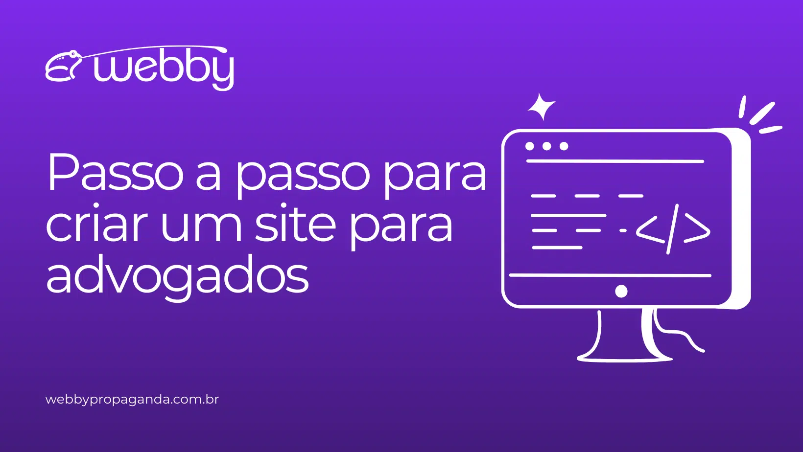 criar um site para advogados