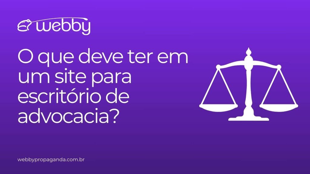 O que deve ter em um site para escritório de advocacia?