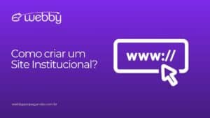 Como criar um Site Institucional