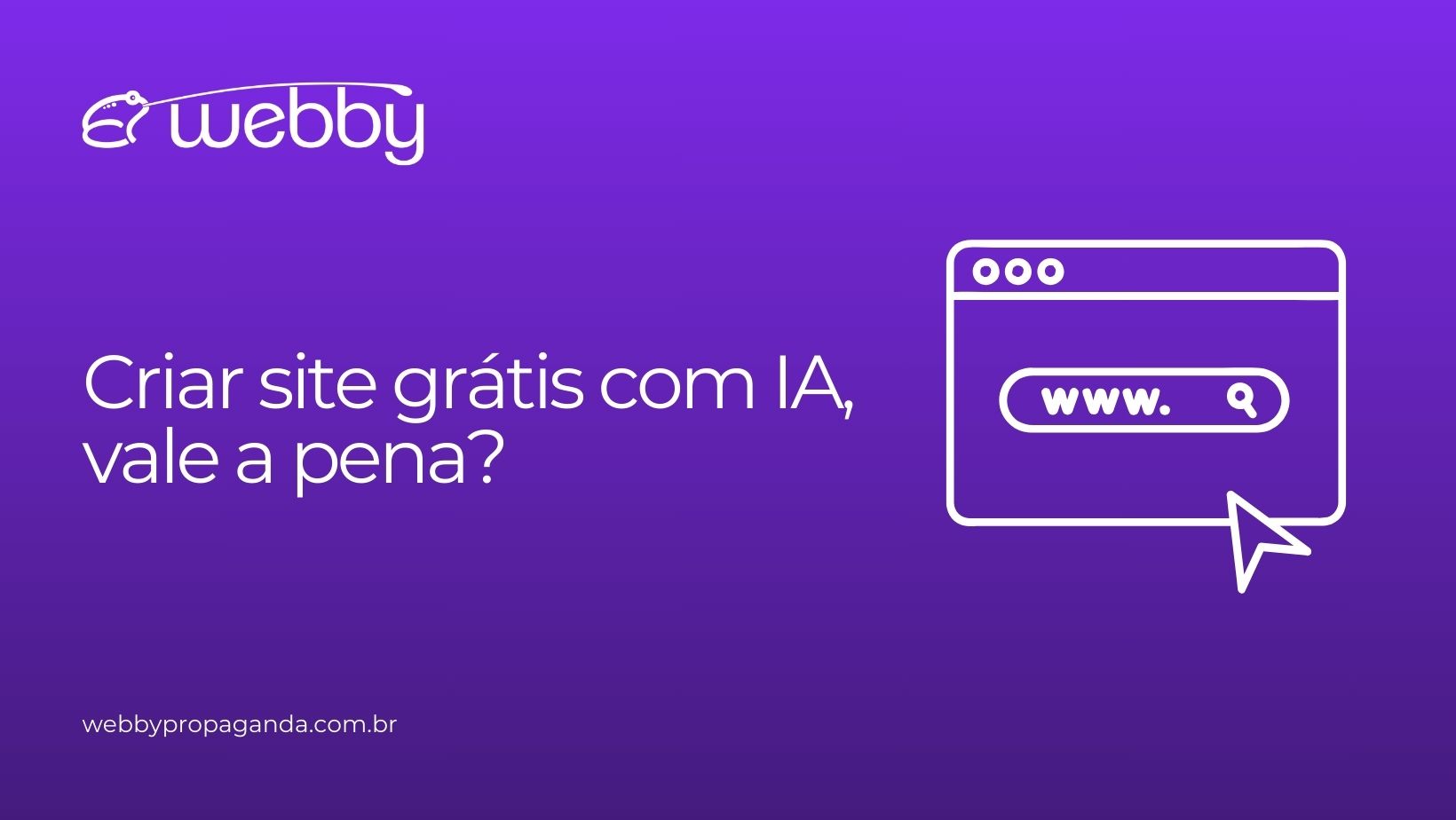 Criar site grátis com IA