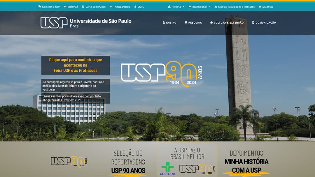 site da usp