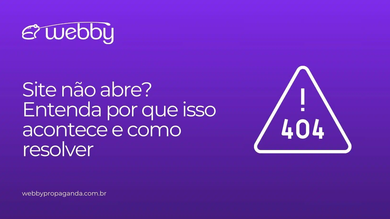 Site não abre