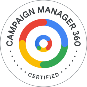 selo google Campaign Manager 360 agencia webby