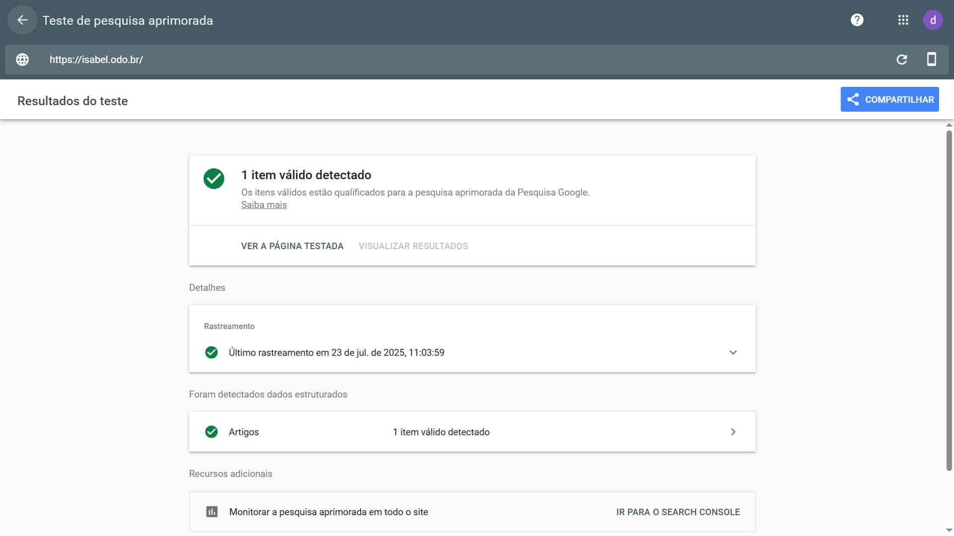 teste-rich-snippets-site-dentista