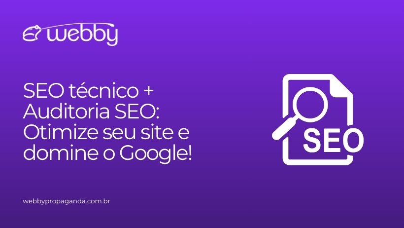SEO técnico Auditoria SEO Otimize seu site