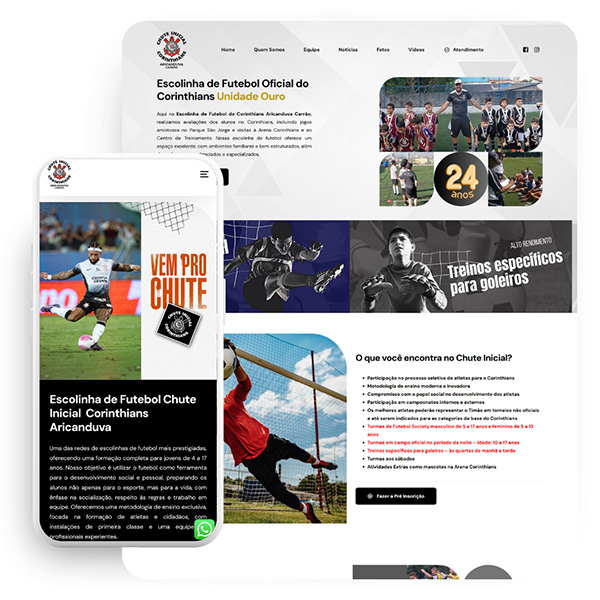 criacao-de-site-para-escola-de-futebol