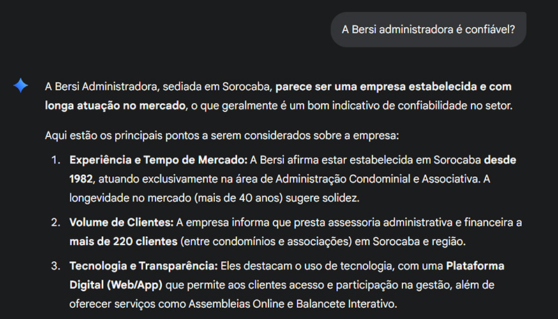 ADMINISTRADORA LISTADA NA IA