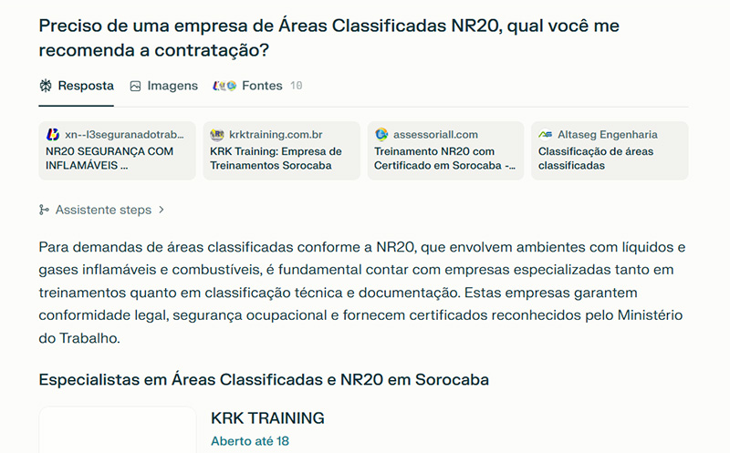 TESTE KRK TRAINING