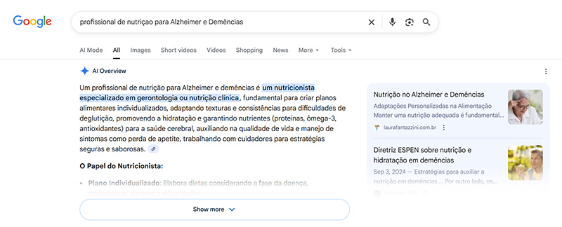 busca ia do google