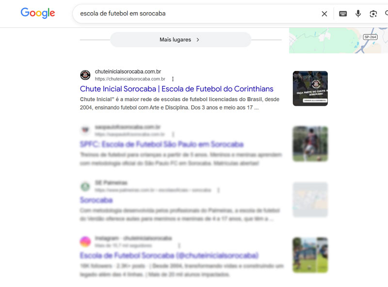 pesquisa no google top 1 organico