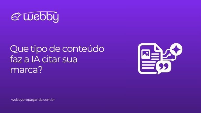 conteúdo faz a IA citar