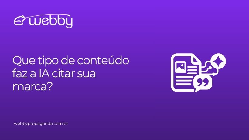 conteúdo faz a IA citar