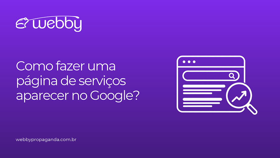 Como fazer uma página de serviços aparecer no Google